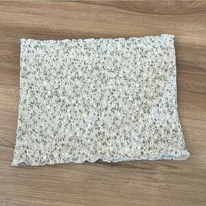 Hollister Stretchy Light Blue Dixie Tube Top Women Size Medium